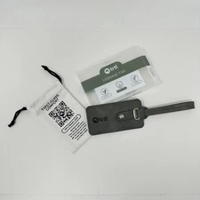 TRTL Luggage Tag Vegan Leather Grey