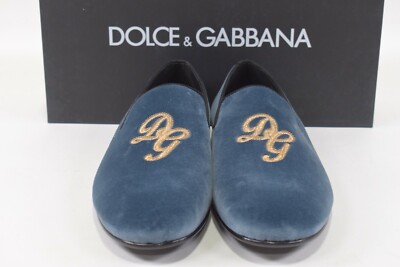 Dolce&Gabbana NWB Loafers / Slippers Size 43 10 US Blue  display picture 2