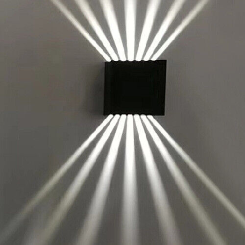 Outdoor/Indoor Lighting 6W LED Wall Sconce Light Waterproof Up/Down Lamp Bedroom - Picture 13 of 14