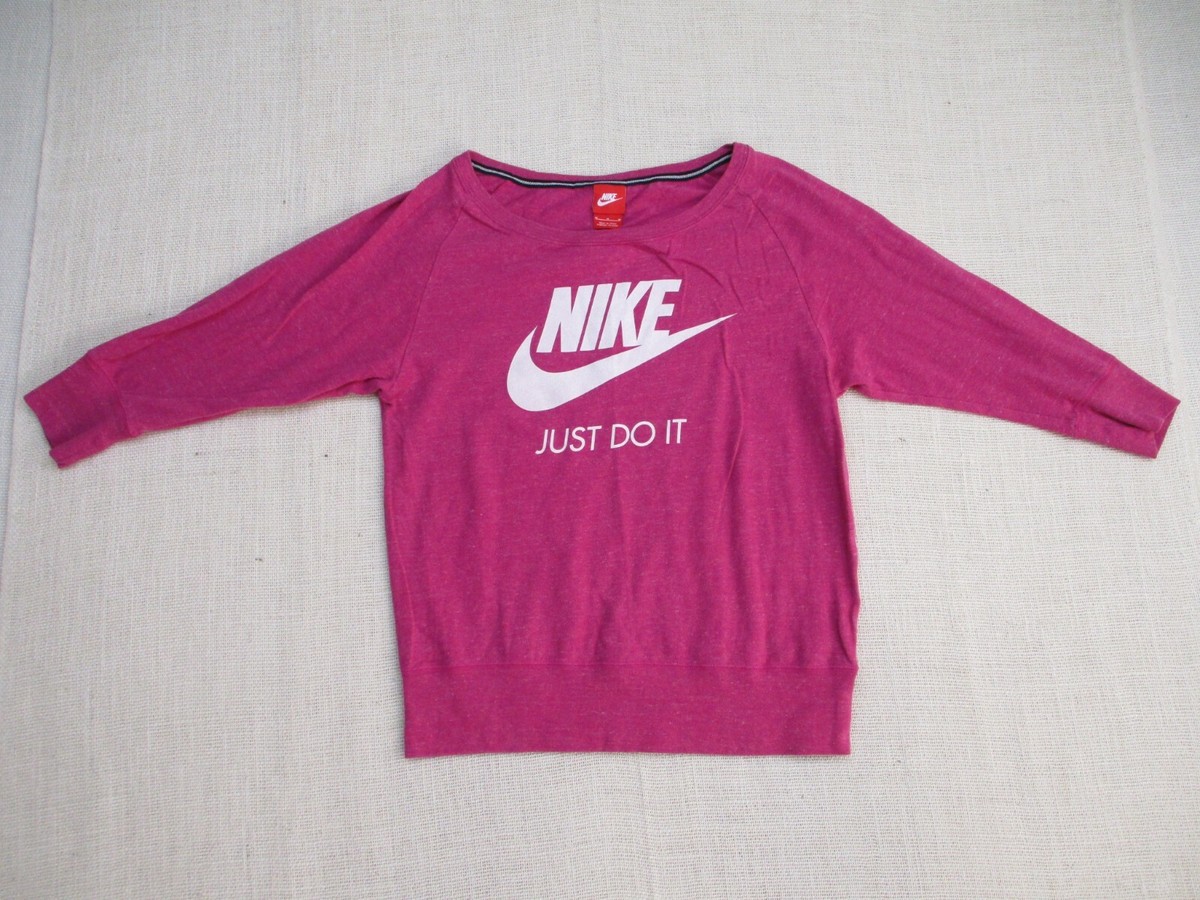 nike vintage sweater pink