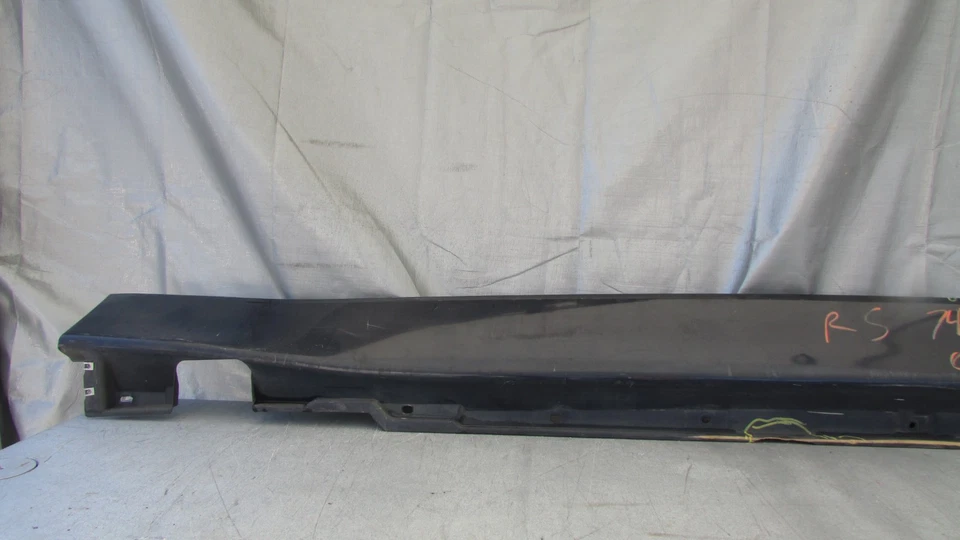 BMW 750LI 760LI 2006-2008 pasajero lado derecho basculante moldeado faldón lateral negro Foto 2 de 4