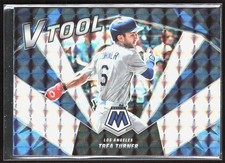 2022 Panini Mosaic Trea Turner V Tool Mosaic #VT-6 Los Angeles Dodgers BASEBALL