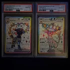 Umbreon EX And Espeon EX 176 / 175 Presmatic Evolution Sequential PSA 10 Set