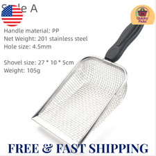 Cat Litter Scooper Metal Scoop Sifter Deep Shovel Cleaner Tool for Cleaning Box