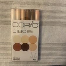 I6-Skin Ciao Markers, Skin, Portrait, 6-Pack