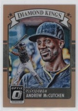2016 Panini Donruss Optic Diamond Kings Orange 157/199 Andrew McCutchen #22 0e2x
