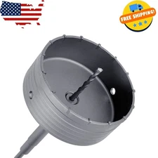 6 Inch / 152mm Concrete Hole Saw With 220mm SDS Plus Shank Connecting Rod