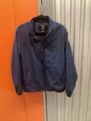 X Cuts Men Jacket Medium Blue Full Zip Long Sleeve Windbreaker