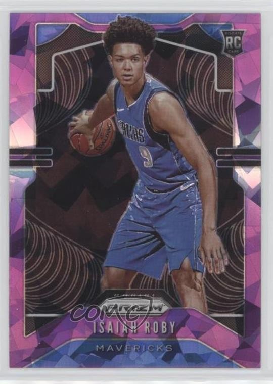 2019-20 Panini Prizm Rookie Purple Ice Prizm 123/149 Isaiah Roby #283 0kr0