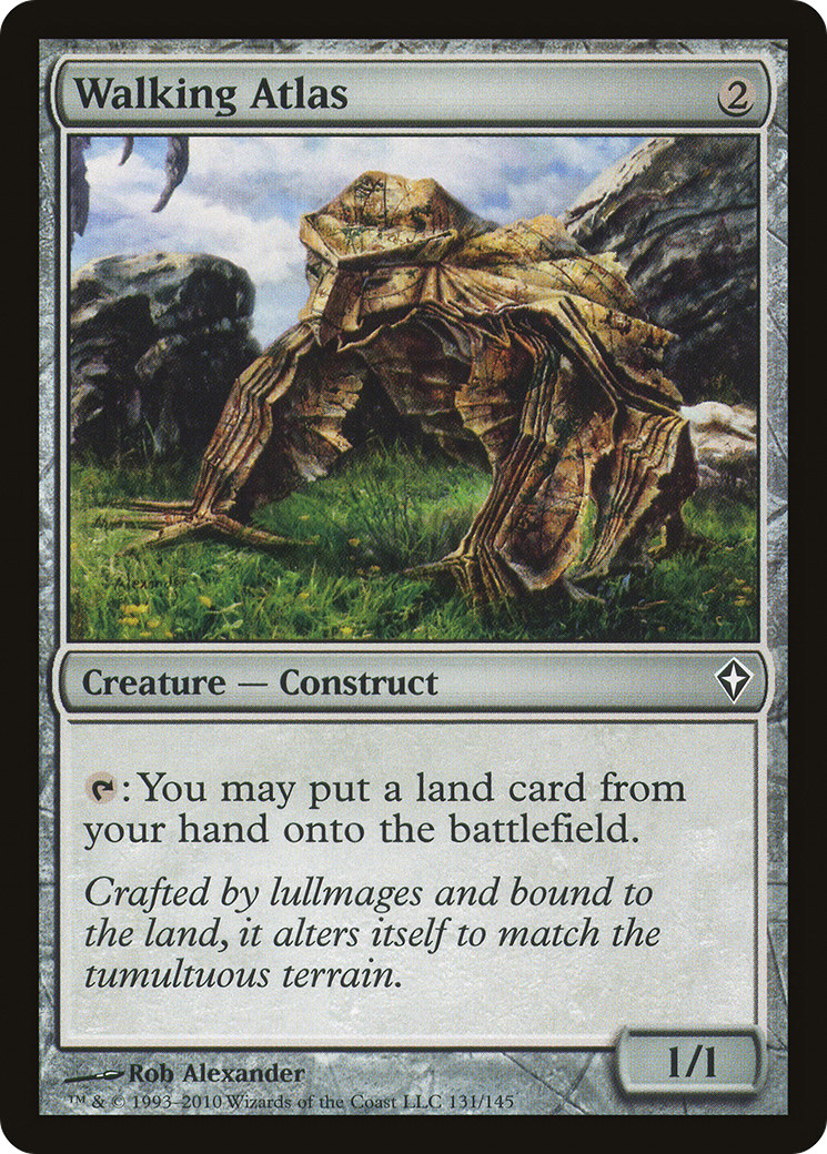 WALKING ATLAS x1 mtg NM Worldwake 1 Common