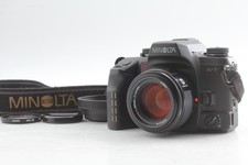 EXC Minolta Maxxum Dynax alpha 7 7 a7 35mm SLR w/50mm f/1.4 Japan M4112