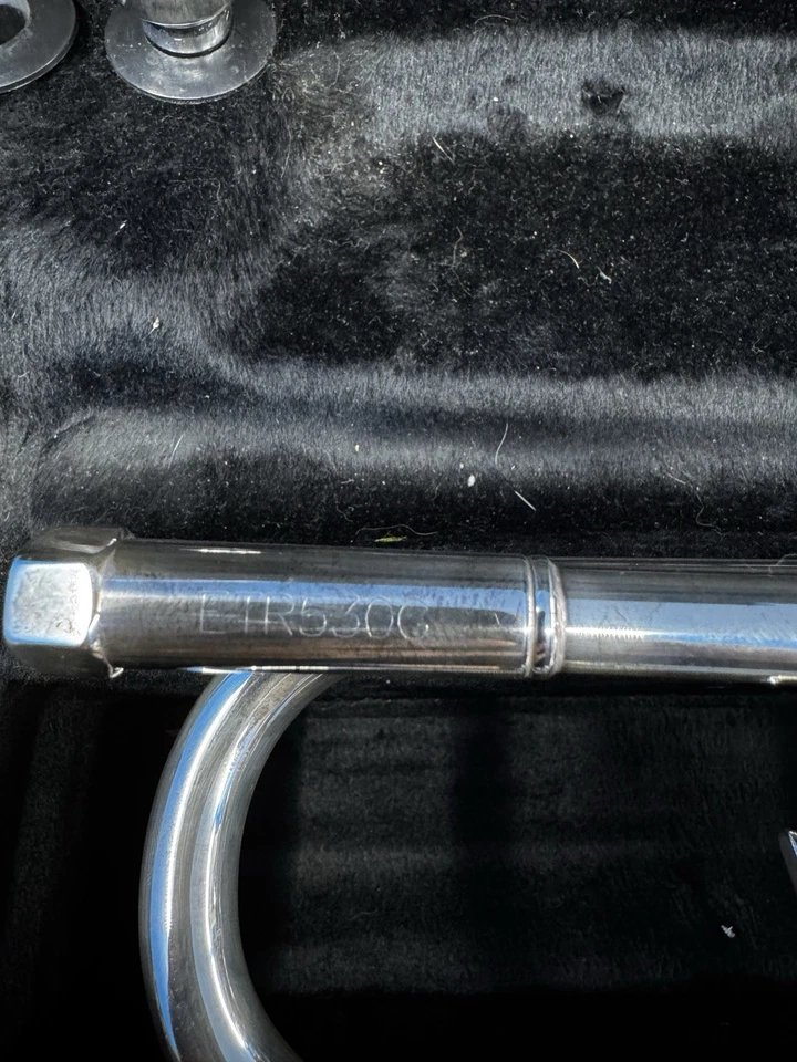 Eastman ETR530G C Trumpet Silver Plated with Case - Image 2 of 4