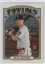 2021 Heritage Real One Special Edition Red Ink 33/72 Ryan Jeffers Auto 0fo5