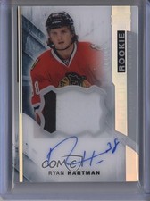 2015-16 Upper Deck Premier Silver Spectrum 7/65 Ryan Hartman #75 Patch Auto 1u0