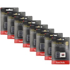 8x Sandisk 128GB Extreme Pro UHS-I Micro SD Up to 200MB/s Read 90MB/s Write