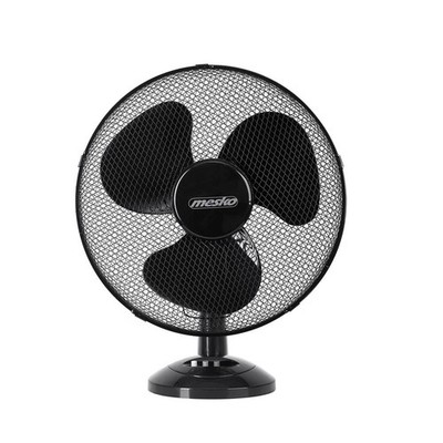 Mesko Ventilator MS 7308 Tischventilator 23 cm Schreibtischventilator schwarz