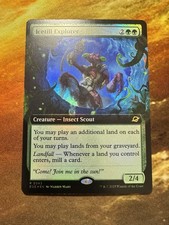 MTG Edge of Eternities *FOIL* EXTENDED ART R Icetill Explorer #0343 Near Mint!