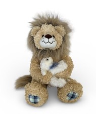  Gund Lion and the Lamb Plush Stuffed Animal 12" 