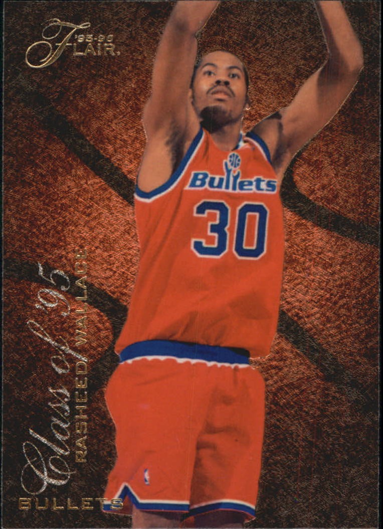 1995-96 Flair Class of '95 #R13 Rasheed Wallace - BSK