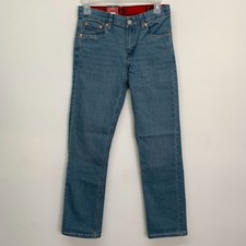 Levi's Boys Youth Jeans 14 511 Slim Flex Stretch Denim Blue Jeans Size 14