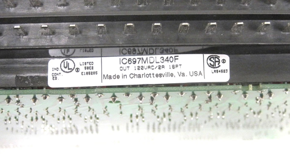 GE FANUC IC697MDL340F 16 POINT OUTPUT MODULE REFURBISHED - Image 4 of 4