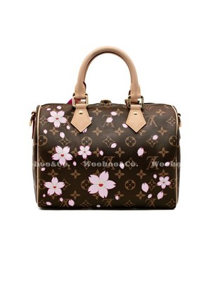 LOUIS VUITTON xTakashi Murakami Cherry Blossom Speedy Handbag 9.8