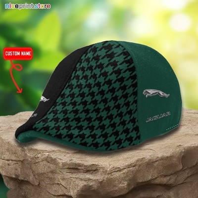 Jaguar Ivy Cap Jaguar 6 Panel Hat Jaguar Driver Hat Jaguar Car Flat Cap