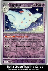 Togekiss 085/197 Obsidian Flames Reverse Holo