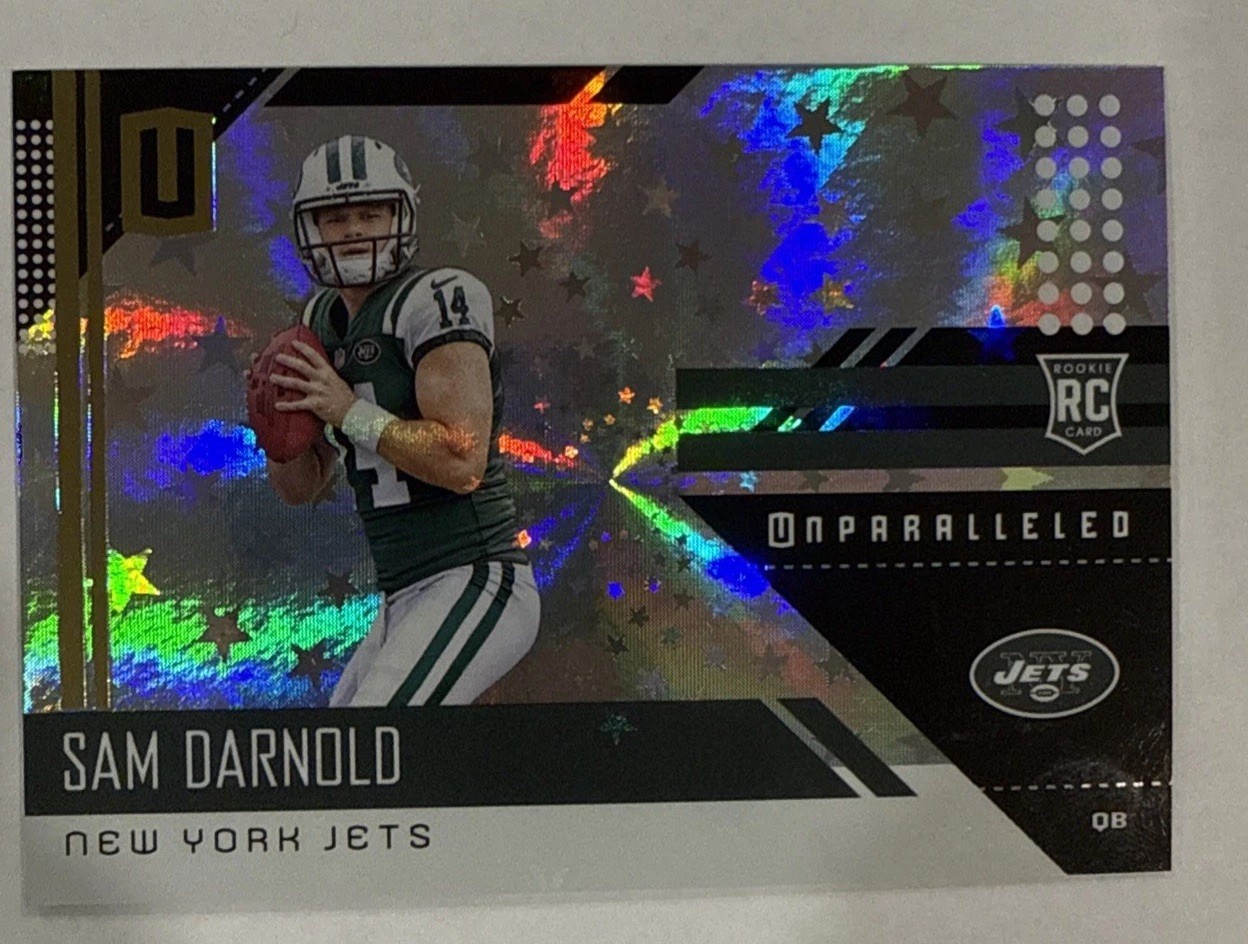 /200.  2018 Panini Unparalleled - Rookie Sam Darnold #206 (RC) Invest Now!!