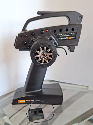 HPI TF-40 & RF-40 TRANSMITTER & RECEIVER SET 2.4GHZ 3 CHANNEL RC CAR BOAT NITRO