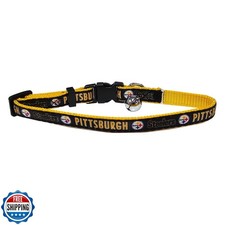 NFL CAT Collar Pittsburgh Steelers Satin Cat Collar Football Team Collar for