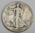 1921 D Walking Liberty Half Dollar US Coin
