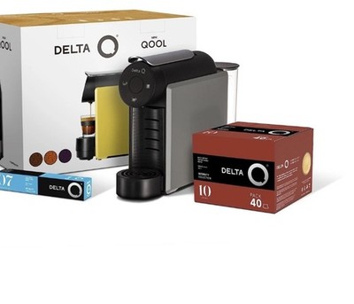 Delta Q Kaffeemaschine Automatisch & 40 Kapseln RTP 160£