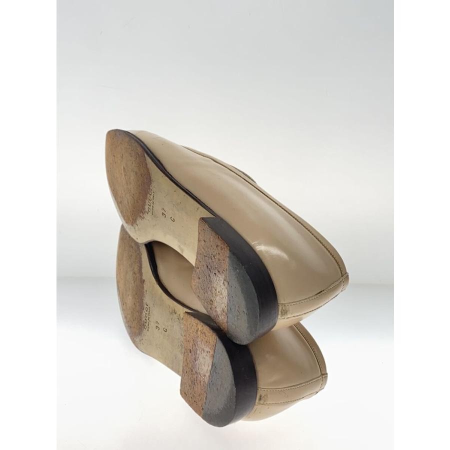 GUCCI Women's Loafers Leather Beige Size:37/JP:23.5 From Japan 135301K Authentic thumbnail 4