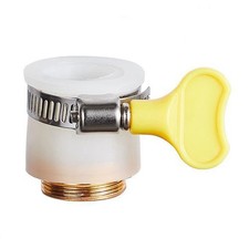 Easy Install Faucet Adapter for Various Faucets with LeakProof Silicone Rings