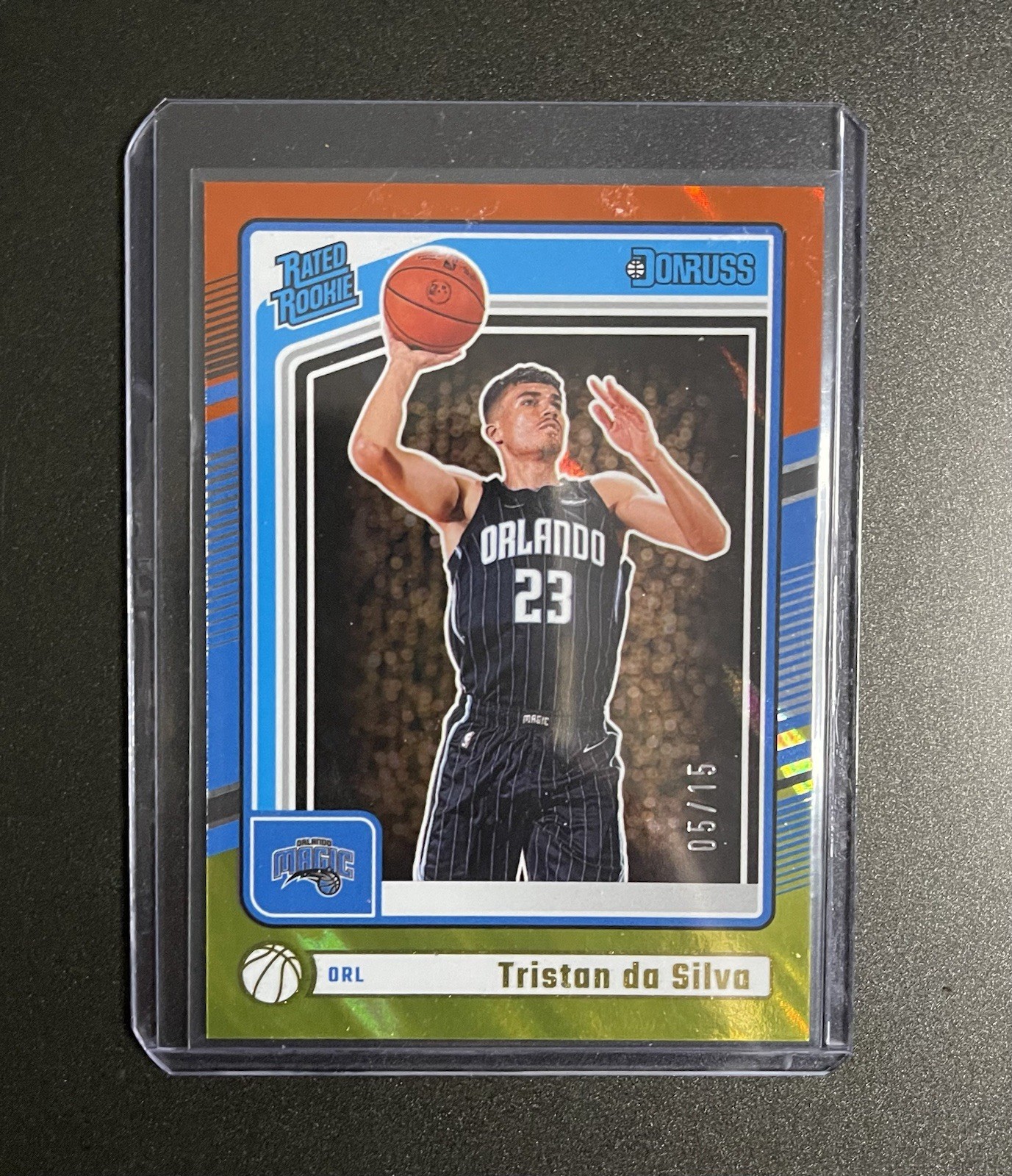 2024-25 Donruss Lava #203 Tristan da Silva Rated Rookie SP SSP /15