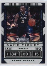 2020 Panini Contenders Draft Picks Game Ticket Green Explosion Kemba Walker 13st