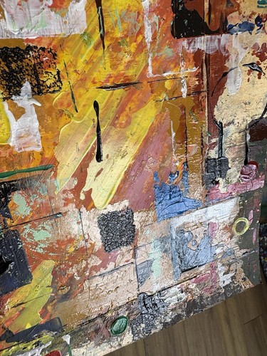 Abstract CONTEMPORARY MODERN ORIGINAL ART/oil Painting/wall Decor/figurative Art - Picture 11 of 13