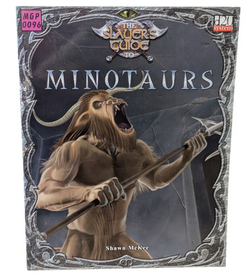 Slayers Guide To Minotaurs D20 DnD 3rd Edition Mongoose RPG MGP0096 Buch