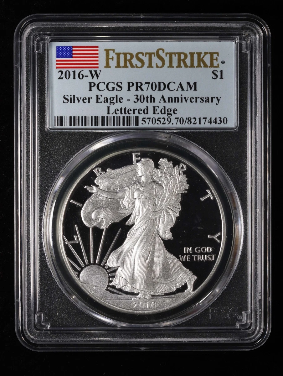 American Eagle PCGS 2016 Silver Bullion Coins for sale | eBay