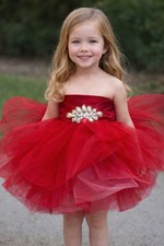 Weissman Dance Red tutu ballet dress Get Your Sparkle On 8802 small child xsc 5