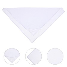  6pcs Handkerchiefs For Men Women: Soft Cotton Pocket Handkerchiefs For Parties