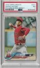 2018 Topps Update Shohei Ohtani #US1 Pitching In Red Jersey PSA 7 NM