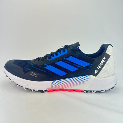 Size 14 Mens adidas Terrex Agravic Flow 2 Black Blue Rush Turbo