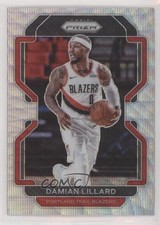 2021-22 Panini Prizm Silver Wave Prizm Damian Lillard #116 uk2