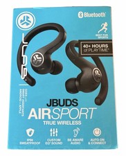 JLab Audio JBuds Air Sport True Wireless Bluetooth Earbuds  Charging Case