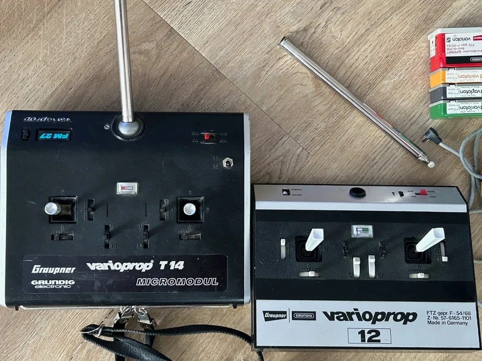 2* Graupner Varioprop Fernsteuerung + Komponenten Vintage + mini PROP 4 Anleitun - Bild 4 von 4