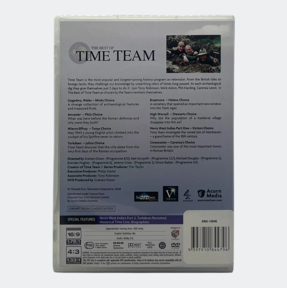 Best of Time Team + Walking Through History Series 2 & 3 DVDs - Region ALL, PAL - Image 4 of 4