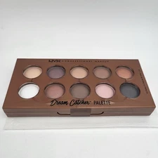 New! NYX Professional Eye Shadow Pallet Dream Catcher 10 Shades Stormy Skies