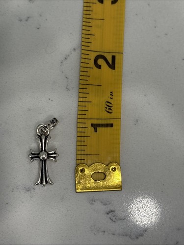 Chrome Hearts Tiny CH Cross Charm Pendant